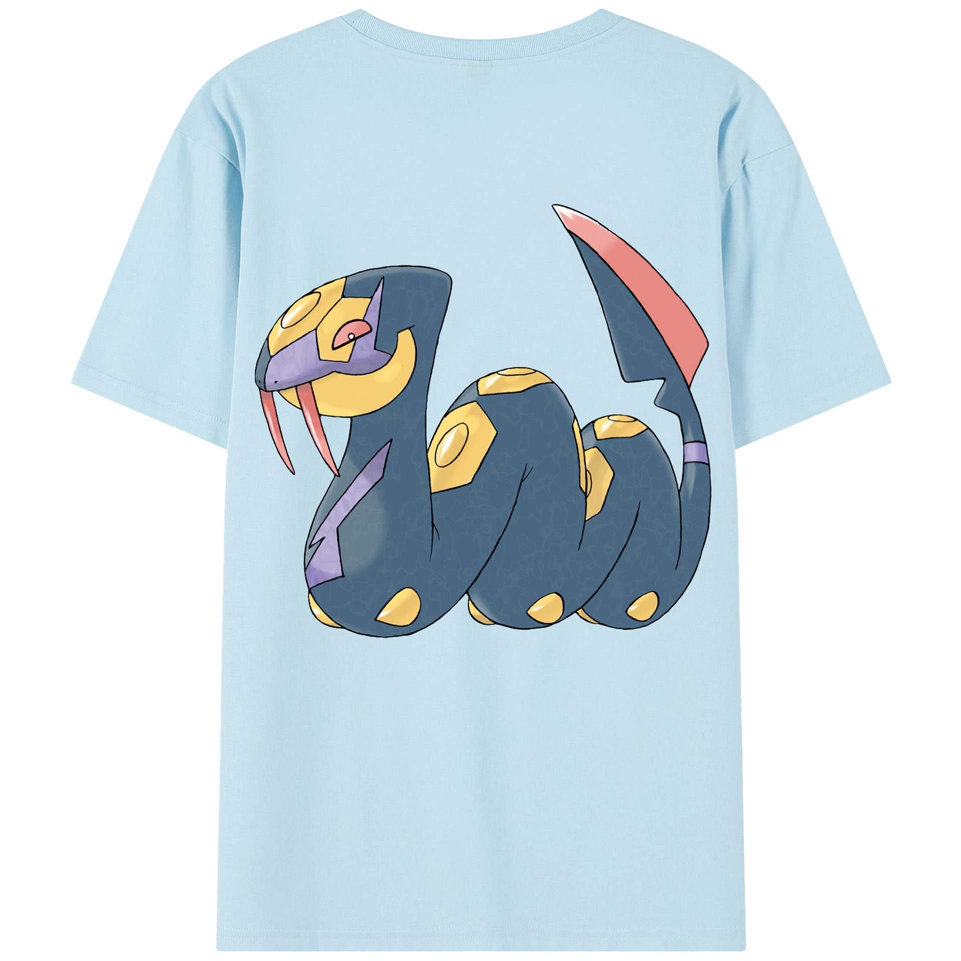 （画像用） ポケットモンスター Pokémon 綿100％半袖Tシャツ（背面プリント）